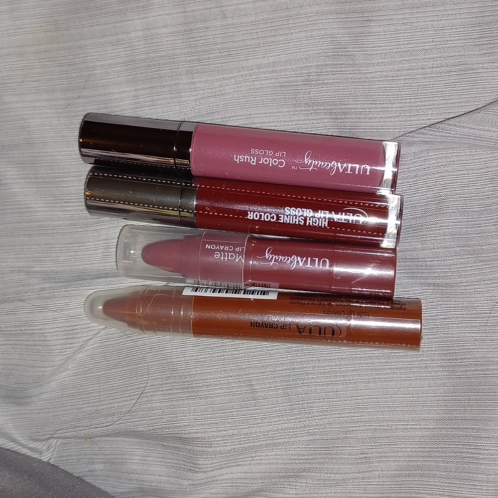 Ulta lipsticks and gloss